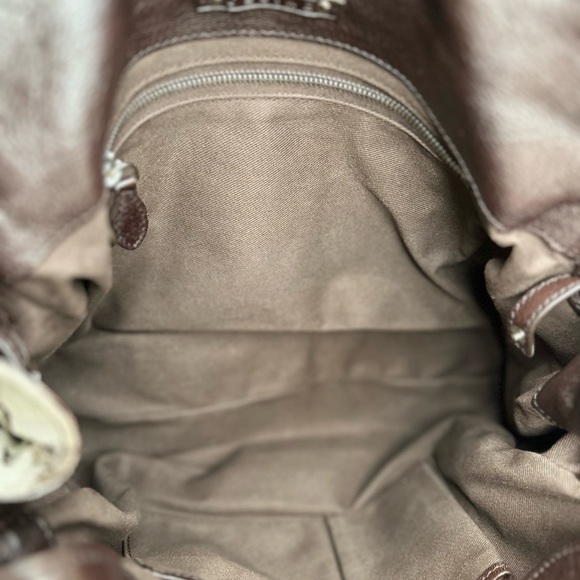 Celine Turn Lock C Macadam Tote - Will include Original Celine Silk Scarf. - Picture 5 of 12